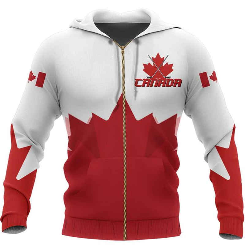 Kanada Geyiği Kapüşonlu Sweats - Street Fashion Canada incelemesi ve fiyatı