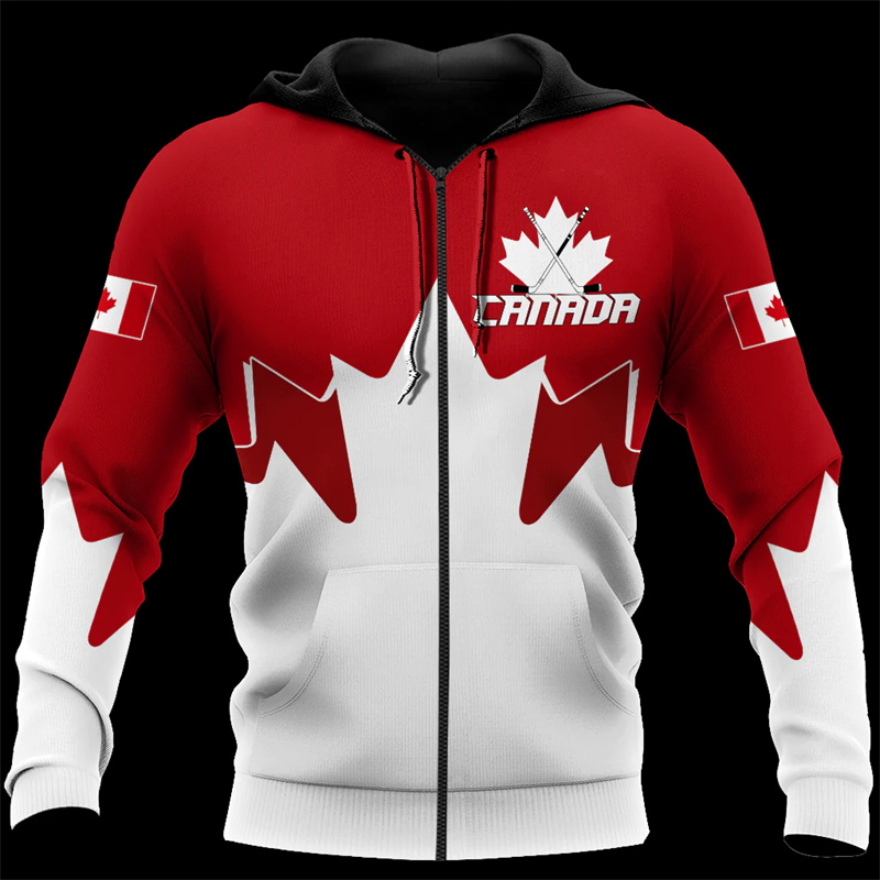 Kanada Geyiği Kapüşonlu Sweats - Street Fashion Canada incelemesi ve fiyatı
